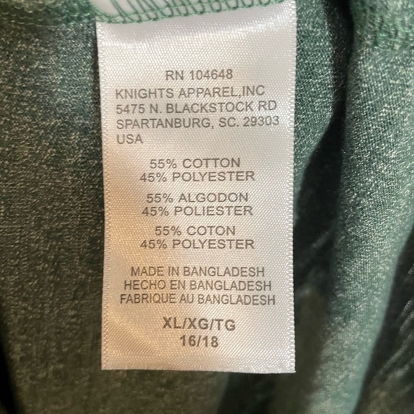 NHL Minnesota Wild Athletic Equipment Shirt Women Size XL 16/18 Lace Up - Picture 4 of 7